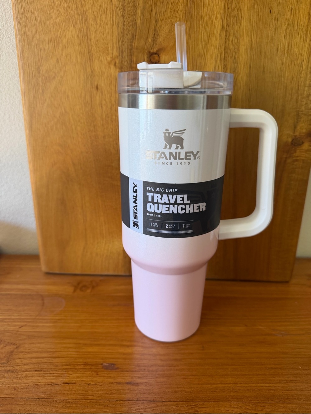 NWT Authentic Stanley Parfait Pink/White Ombré 💕